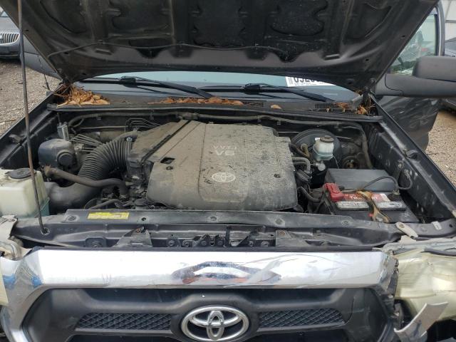 5TFJU4GN7CX017942 - 2012 TOYOTA TACOMA DOUBLE CAB PRERUNNER GRAY photo 11