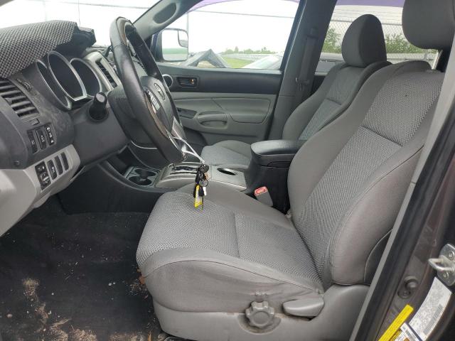 5TFJU4GN7CX017942 - 2012 TOYOTA TACOMA DOUBLE CAB PRERUNNER GRAY photo 7