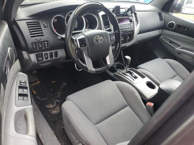 5TFJU4GN7CX017942 - 2012 TOYOTA TACOMA DOUBLE CAB PRERUNNER GRAY photo 8