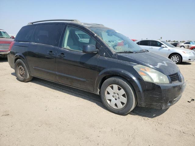 5N1BV28U45N102632 - 2005 NISSAN QUEST S BLACK photo 4