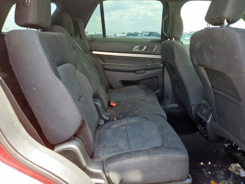 1FM5K7D87KGB07416 - 2019 FORD EXPLORER XLT RED photo 11