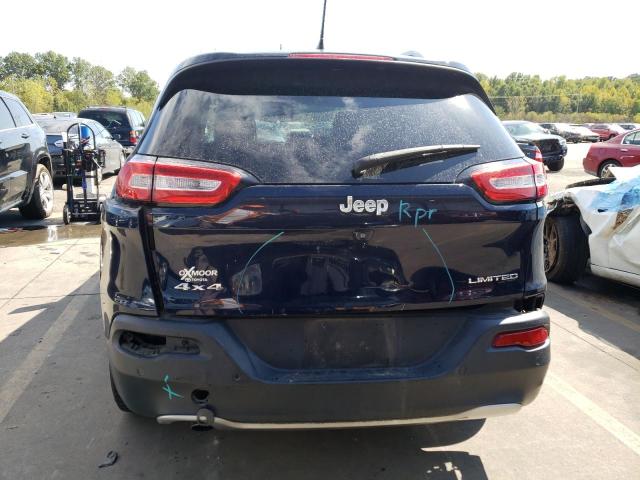 1C4PJMDB5EW145490 - 2014 JEEP CHEROKEE LIMITED BLUE photo 6