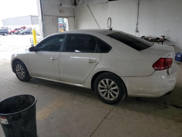 1VWAH7A39DC008954 - 2013 VOLKSWAGEN PASSAT S 白色 照片 2