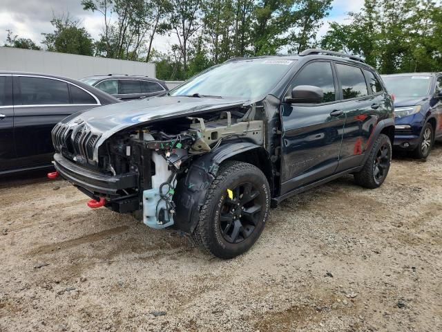 1C4PJMBS2HW637062 - 2017 JEEP CHEROKEE TRAILHAWK BLACK photo 1