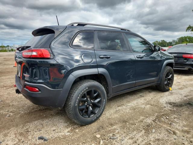 1C4PJMBS2HW637062 - 2017 JEEP CHEROKEE TRAILHAWK BLACK photo 3