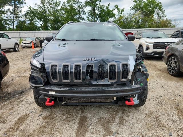 1C4PJMBS2HW637062 - 2017 JEEP CHEROKEE TRAILHAWK BLACK photo 5