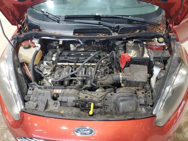 3FADP4EJXJM134850 - 2018 FORD FIESTA SE RED photo 11