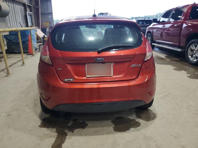 3FADP4EJXJM134850 - 2018 FORD FIESTA SE RED photo 6