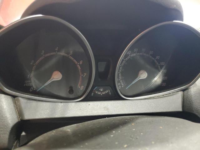 3FADP4EJXJM134850 - 2018 FORD FIESTA SE RED photo 9