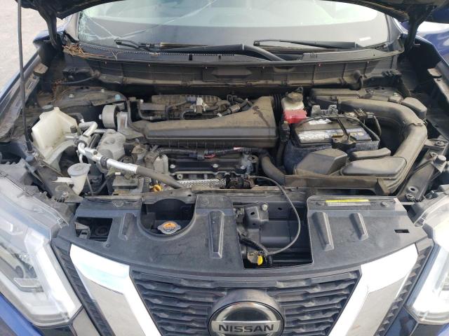 5N1AT2MV1JC732548 - 2018 NISSAN ROGUE S BLUE photo 12