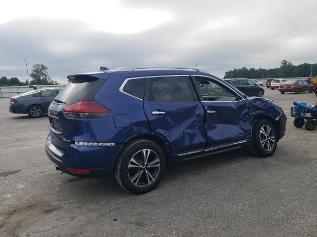 5N1AT2MV1JC732548 - 2018 NISSAN ROGUE S BLUE photo 3