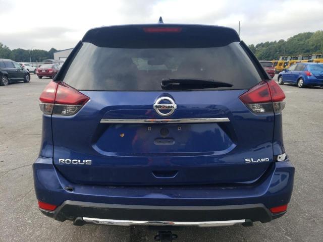 5N1AT2MV1JC732548 - 2018 NISSAN ROGUE S BLUE photo 6