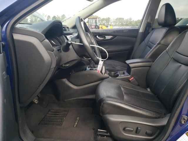 5N1AT2MV1JC732548 - 2018 NISSAN ROGUE S BLUE photo 7
