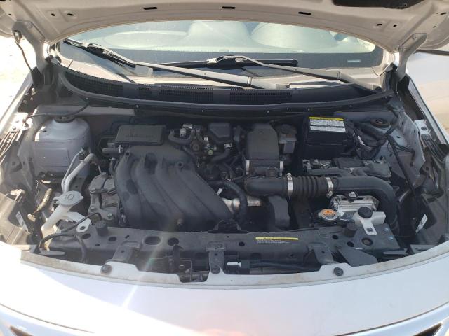 3N1CN7AP5KL822224 - 2019 NISSAN VERSA S ვერცხლისფერი ფოტო 11