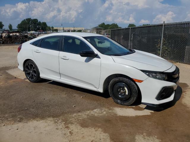 2HGFC2F82MH522576 - 2021 HONDA CIVIC SPORT WHITE photo 4