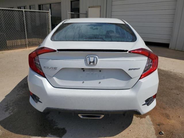 2HGFC2F82MH522576 - 2021 HONDA CIVIC SPORT WHITE photo 6