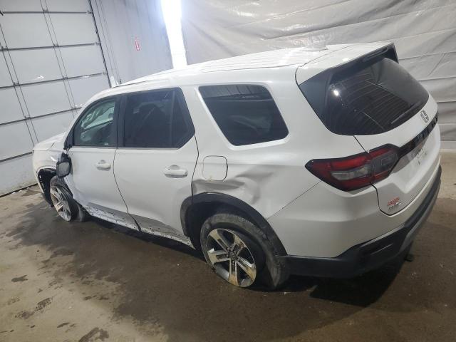 5FNYG1H50PB016148 - 2023 HONDA PILOT EXL WHITE photo 2