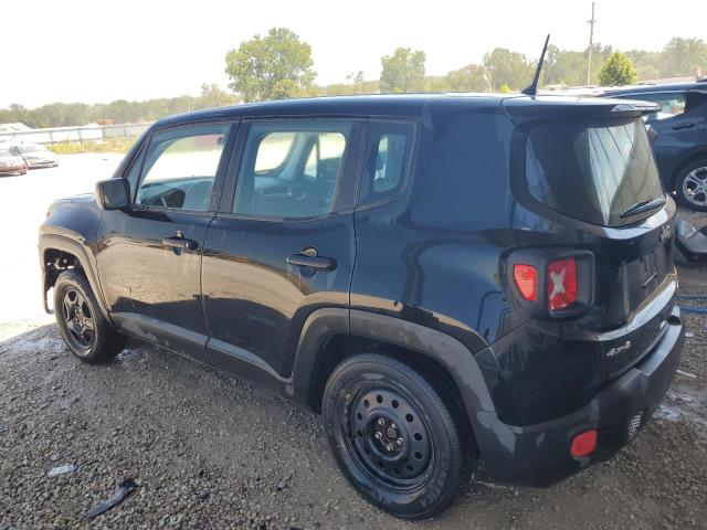 ZACCJBAB9JPJ16005 - 2018 JEEP RENEGADE SPORT أسود صورة 2