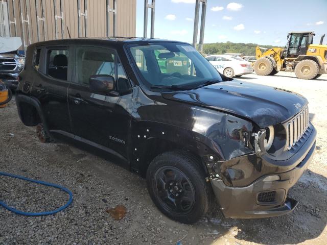 ZACCJBAB9JPJ16005 - 2018 JEEP RENEGADE SPORT أسود صورة 4