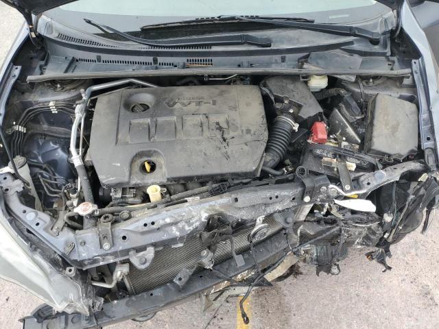 5YFBURHE6JP738703 - 2018 TOYOTA COROLLA L GRAY photo 11