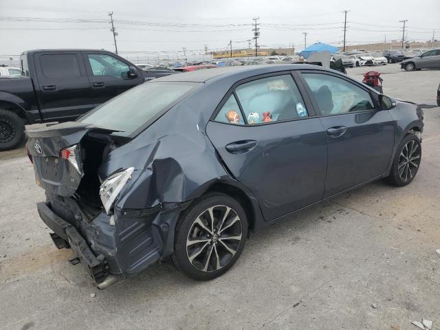 5YFBURHE6JP738703 - 2018 TOYOTA COROLLA L GRAY photo 3