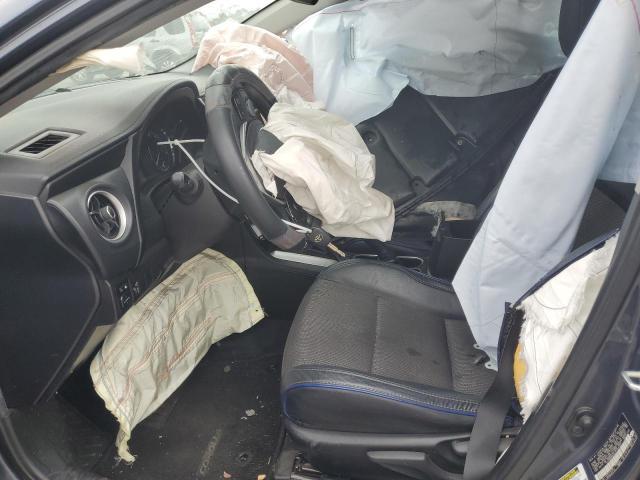 5YFBURHE6JP738703 - 2018 TOYOTA COROLLA L GRAY photo 7