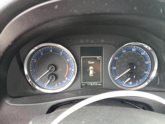 5YFBURHE6JP738703 - 2018 TOYOTA COROLLA L GRAY photo 9