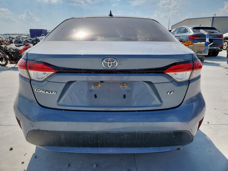 JTDEPRAE4LJ016135 - 2020 TOYOTA COROLLA LE GRAY photo 6