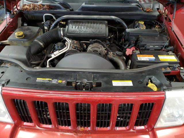 1J8HG48NX6C188273 - 2006 JEEP COMMANDER 红色 照片 11