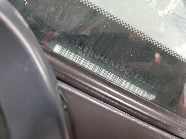 1J8HG48NX6C188273 - 2006 JEEP COMMANDER 红色 照片 12