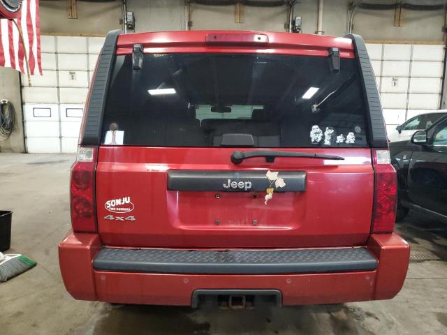 1J8HG48NX6C188273 - 2006 JEEP COMMANDER 红色 照片 6