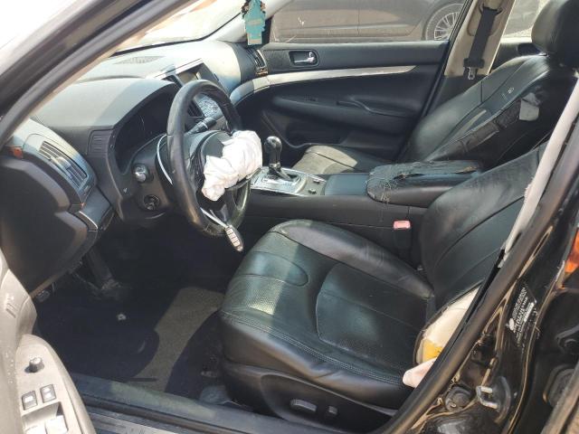 JN1CV6AP1AM204316 - 2010 INFINITI G37 BASE BLACK photo 7