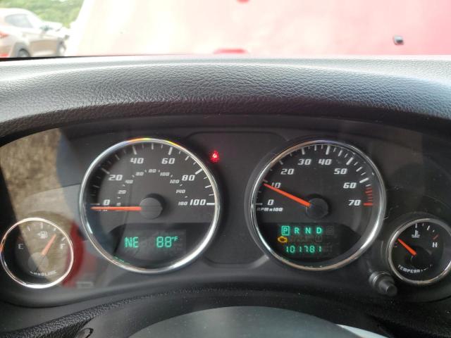 1C4BJWEG8CL184248 - 2012 JEEP WRANGLER U SAHARA Қызыл фото 9