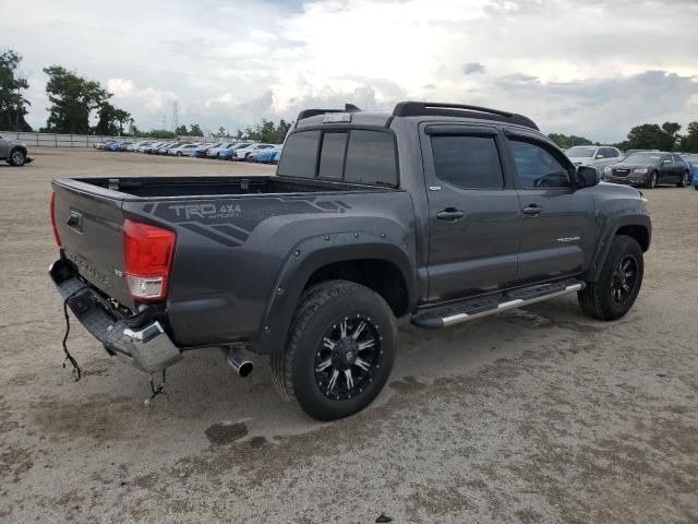 5TFAZ5CN1GX006762 - 2016 TOYOTA TACOMA DOUBLE CAB GRAY photo 3