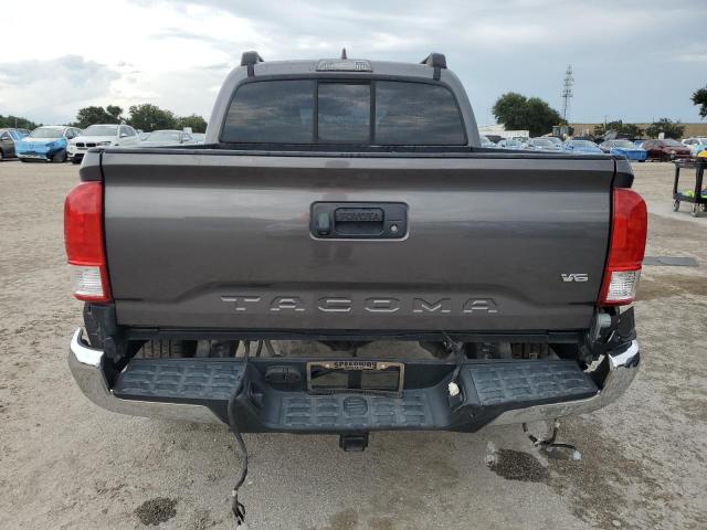 5TFAZ5CN1GX006762 - 2016 TOYOTA TACOMA DOUBLE CAB GRAY photo 6