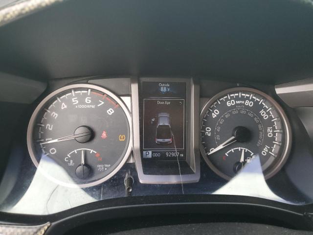 5TFAZ5CN1GX006762 - 2016 TOYOTA TACOMA DOUBLE CAB GRAY photo 9