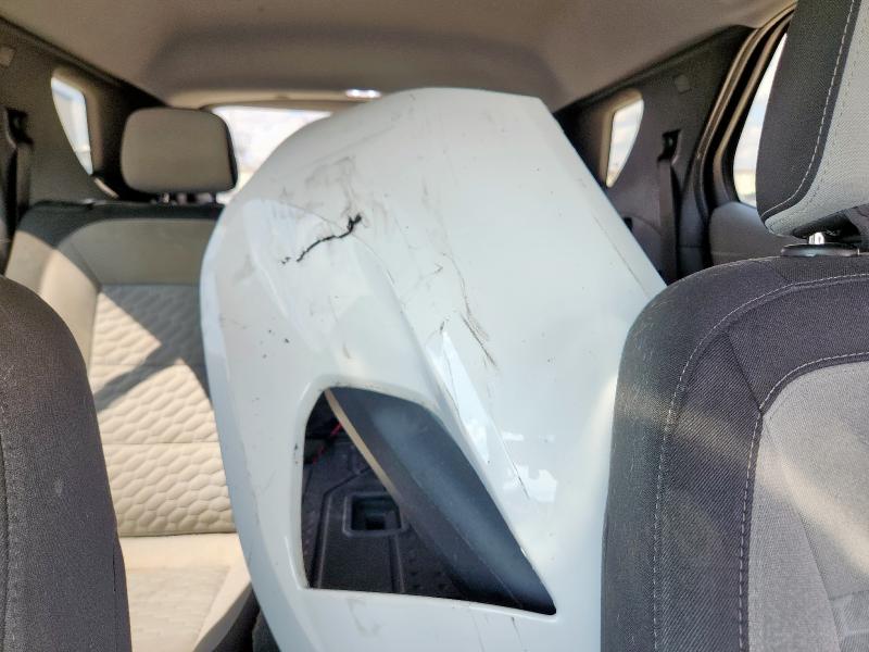 3GNAXHEV2KL122715 - 2019 CHEVROLET EQUINOX LS WHITE photo 10