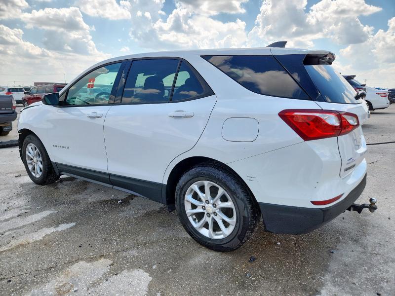 3GNAXHEV2KL122715 - 2019 CHEVROLET EQUINOX LS WHITE photo 2