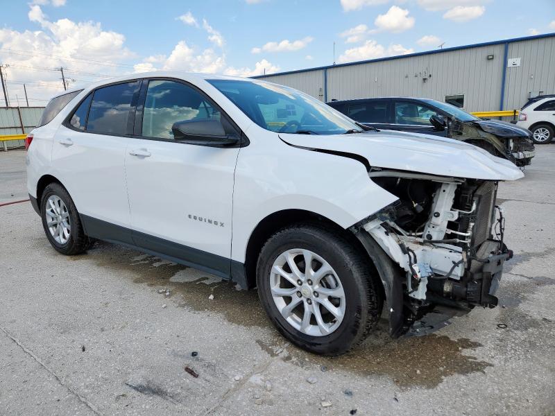 3GNAXHEV2KL122715 - 2019 CHEVROLET EQUINOX LS WHITE photo 4