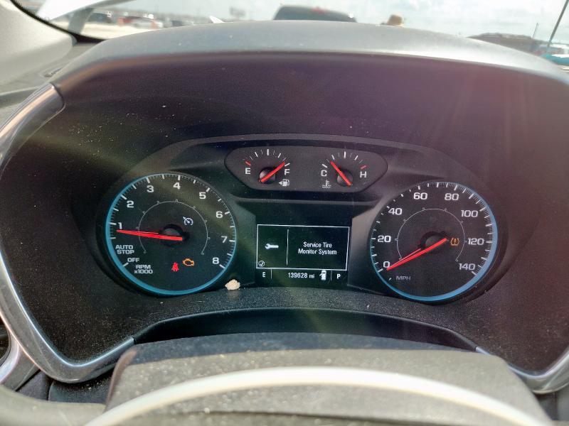 3GNAXHEV2KL122715 - 2019 CHEVROLET EQUINOX LS WHITE photo 9