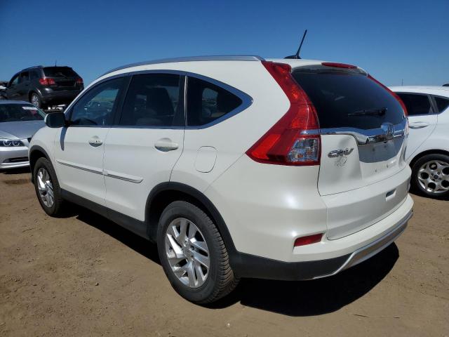 5J6RM4H75FL117823 - 2015 HONDA CR-V EXL WHITE photo 2