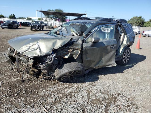 4S4BSANC8G3265684 - 2016 SUBARU OUTBACK 2.5I LIMITED GREEN photo 1