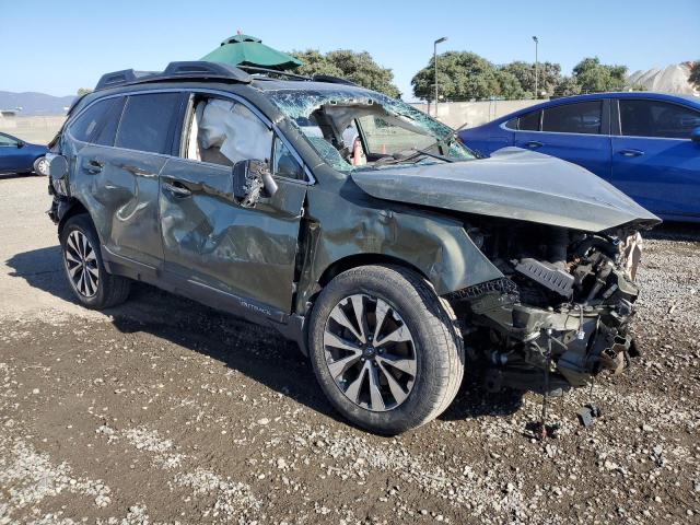 4S4BSANC8G3265684 - 2016 SUBARU OUTBACK 2.5I LIMITED GREEN photo 4