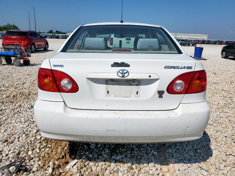 JTDBR32EX42017729 - 2004 TOYOTA COROLLA CE 白色 照片 6