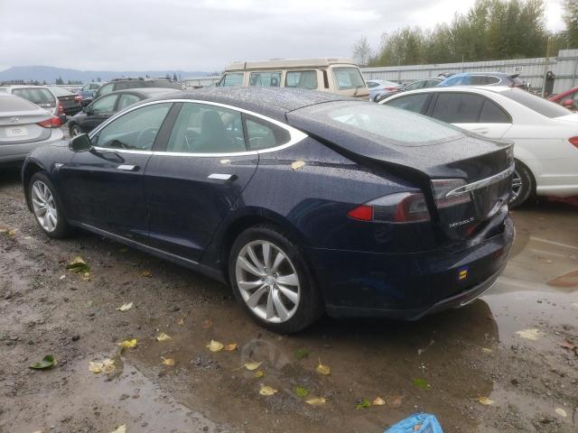 5YJSA1CN0DFP21543 - 2013 TESLA MODEL S أزرق صورة 2