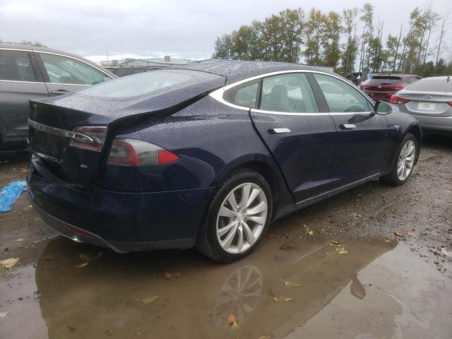 5YJSA1CN0DFP21543 - 2013 TESLA MODEL S أزرق صورة 3