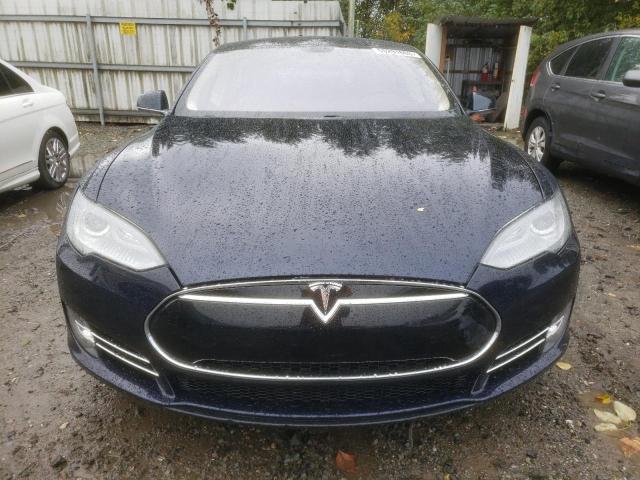 5YJSA1CN0DFP21543 - 2013 TESLA MODEL S أزرق صورة 5