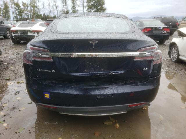 5YJSA1CN0DFP21543 - 2013 TESLA MODEL S أزرق صورة 6