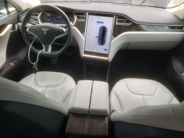 5YJSA1CN0DFP21543 - 2013 TESLA MODEL S أزرق صورة 8