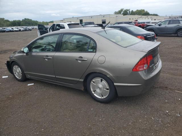 JHMFA36296S011866 - 2006 HONDA CIVIC HYBRID GRAY photo 2
